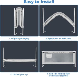 Barandilla Cuna Welspo 180x68 cm Naranja