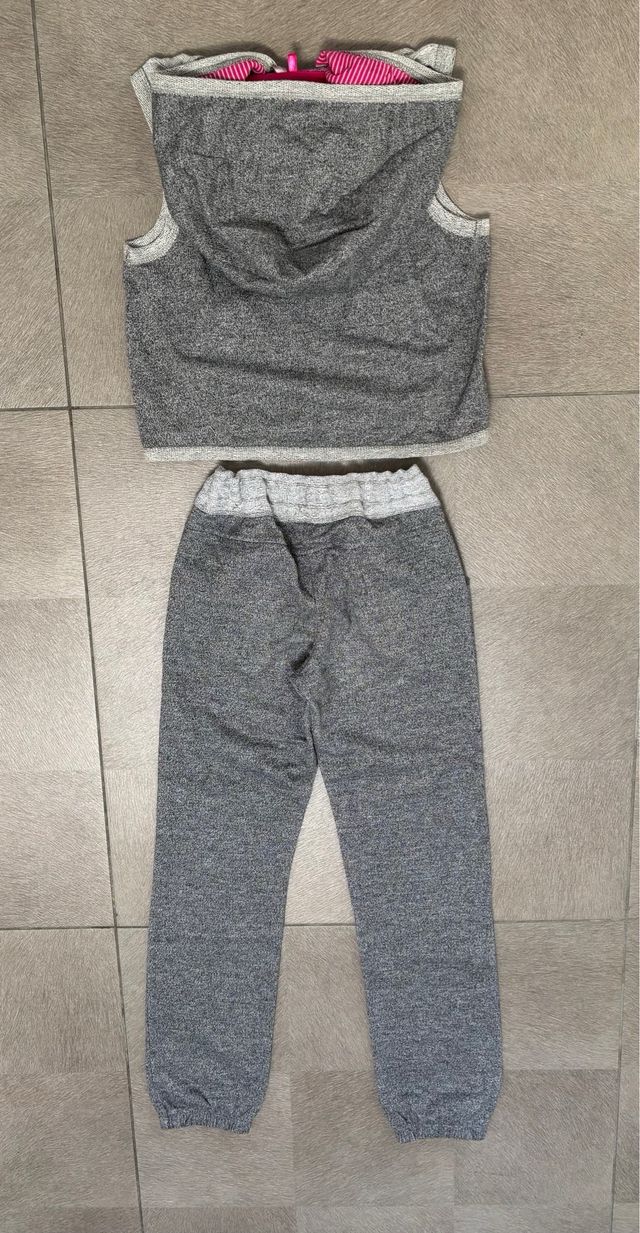 Conjunto chaleco y pantalón chándal niña T8-10