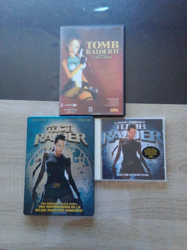 Pack Tomb Raider PC y CD Música
Dvd edicion colecc