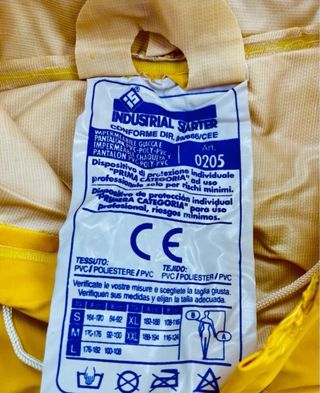 Chubasquero 2 piezas Completo Talla XXL