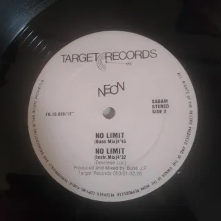 1988 ELECTRÓNICA Neón, no limit. Vinilo Belgica