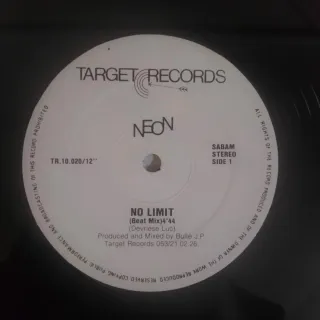 1988 ELECTRÓNICA Neón, no limit. Vinilo Belgica