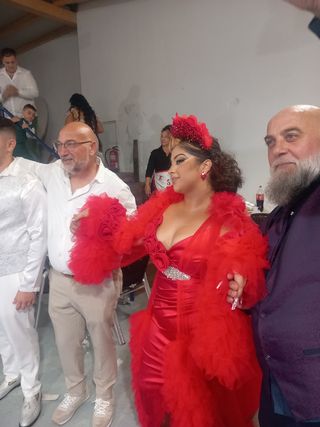 Bata de boda gitana 