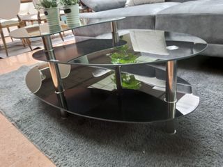 NUEVO..!!Mesa de Centro de Cristal Templado 110x60