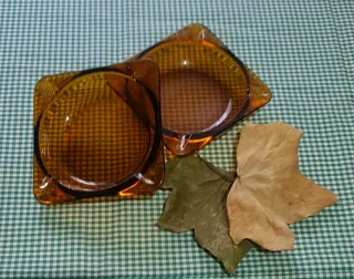 Ceniceros Vintage Ámbar "DURALEX SPAIN "