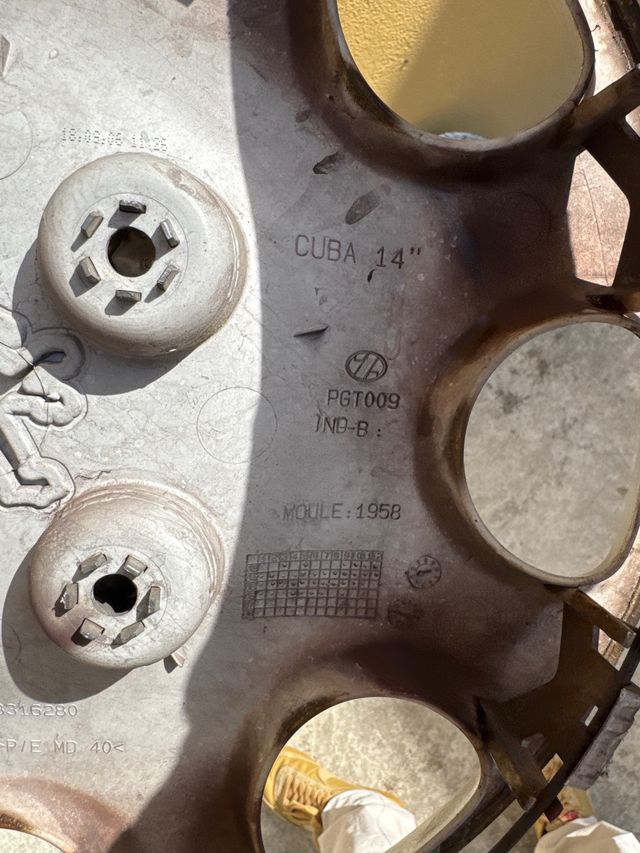 Tapacubos Peugeot (Set de 4)