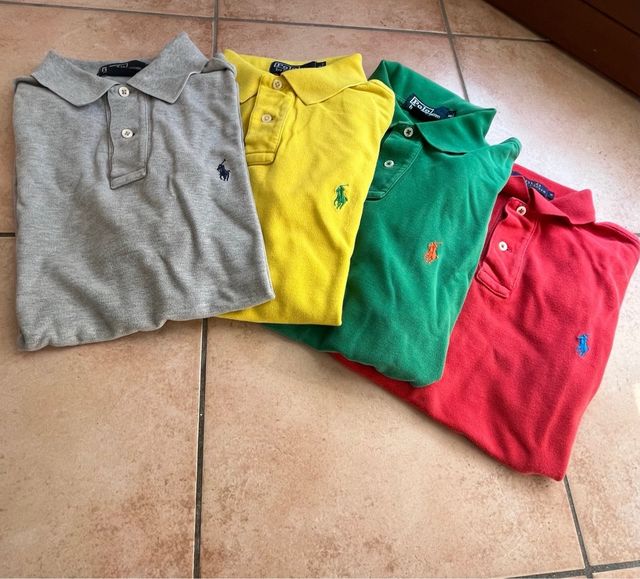 4 Polo Ralph Lauren Taglia S