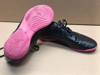 Zapatillas Adidas Futbol Sala Negras y Rosas