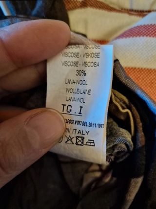 Mini abito fantasia taglia S