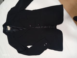 Americana negra elegante