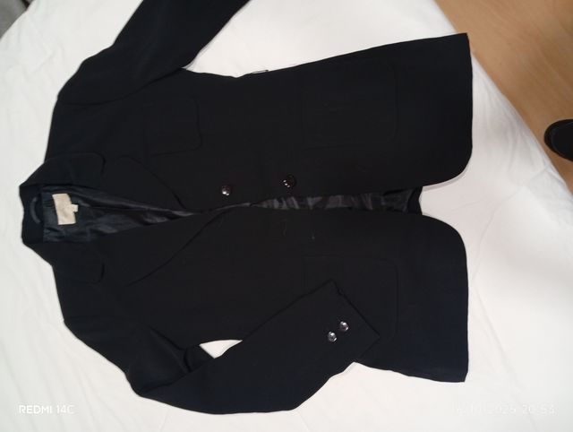 Americana negra elegante