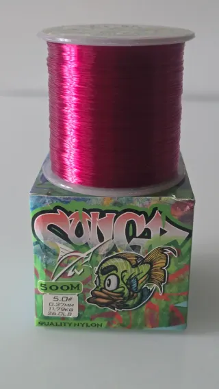 Hilo de Pesca Nylon 500M 0.37MM 26 LB