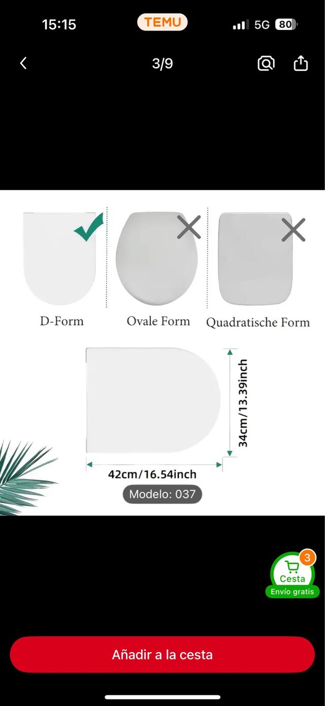 Tapa de water blanca