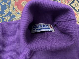 Jersey Guitare cuello alto morado talla M