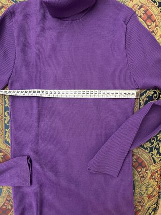 Jersey Guitare cuello alto morado talla M