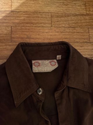Chaqueta de ante para hombre