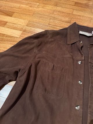 Chaqueta de ante para hombre