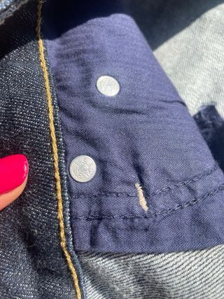 Falda vaquera Levi's azul