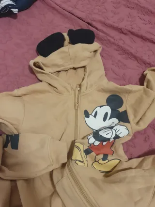 Pijama Entero Mickey Mouse Beige