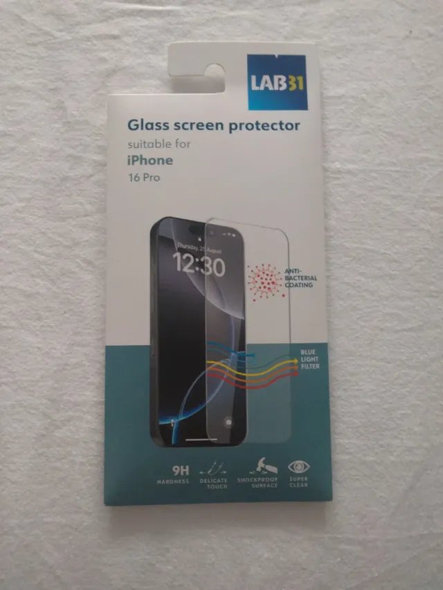 Pellicola protettiva per iPhone 16 Pro/17 Pro