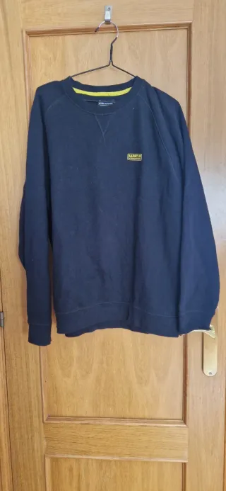 Sudadera Barbour Negra Talla XXL