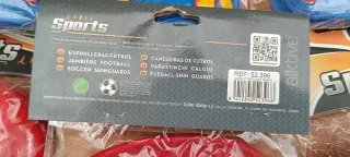 LIQUIDACION  Pack 8 pares espinilleras deportivas