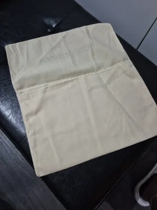 Bolsa Louis Vuitton Beige Tela
