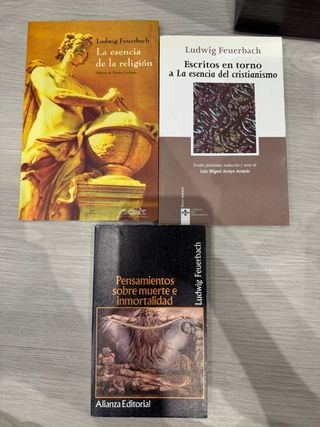 Lote Ludwig Feuerbach – Filosofía y Religión