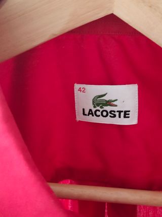 Pack Camisa Lacoste Roja + Polo Nike Rayas XL