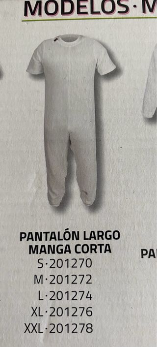 Pijama antipañal blanco