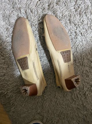 Zapatos de piel Wilma beige
