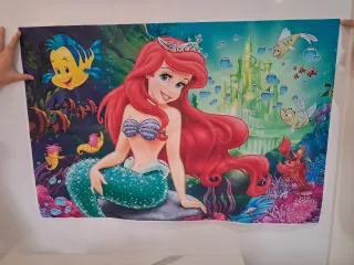 Fondo cumpleaños La Sirenita