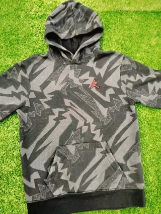 Sudadera Jordan nueva Negra y Gris