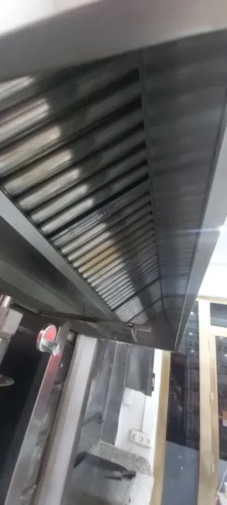 Campana extractora de acero inoxidable