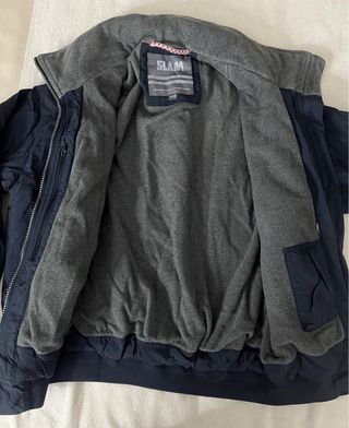 Chaqueta SLAM adolescente/mujer azul y gris