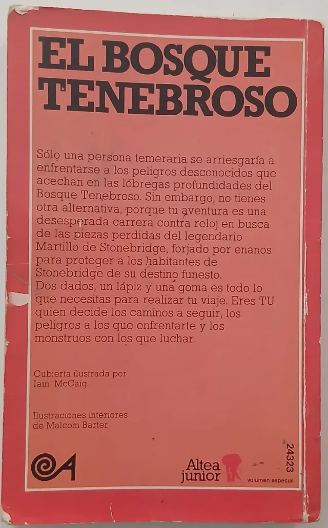El bosque tenebroso. Libro-juego número 3