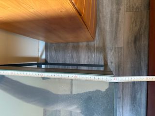 Escritorio IKEA gris 2 cajones