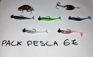 Pack Señuelos Pesca 6€