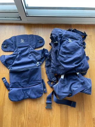 Mochila Portabebés Stokke Azul Marino