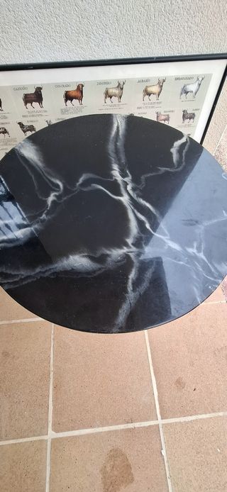 Mesa auxiliar midcentury