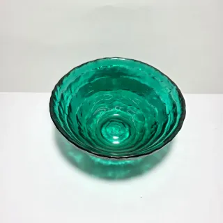 Ciotola Verde Smeraldo vetro Design 15.5 cm