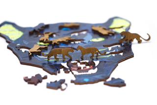 Puzzle in Legno Pantera