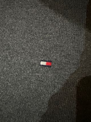 Jersey Cachemira Tommy Hilfiger Gris Oscuro