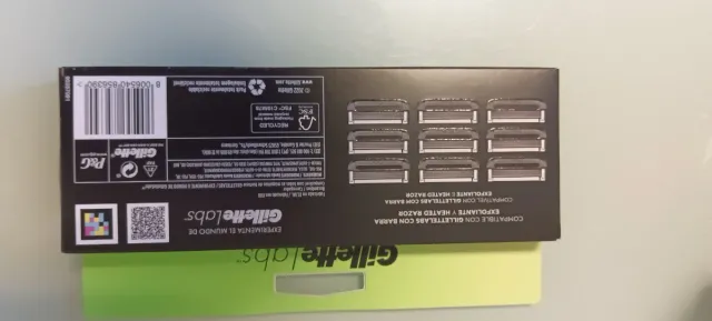 Recambios Gillette Labs XXL 9 Unidades