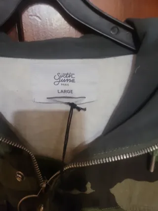 Chaqueta Camuflaje Talla l Nueva