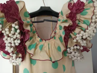 Traje de flamenca con lunares