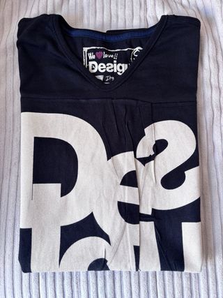Camiseta Desigual Negra