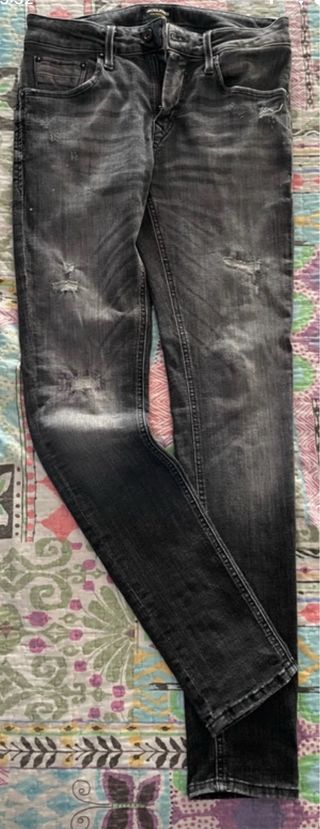 Pantalones Vaqueros Jack & Jones Negros/Grises