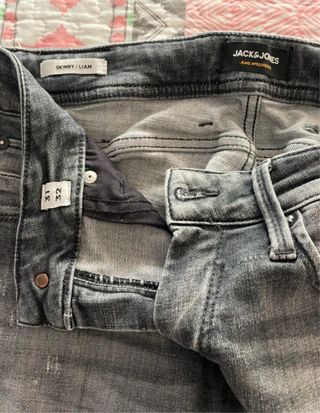 Pantalones Vaqueros Jack & Jones Negros/Grises