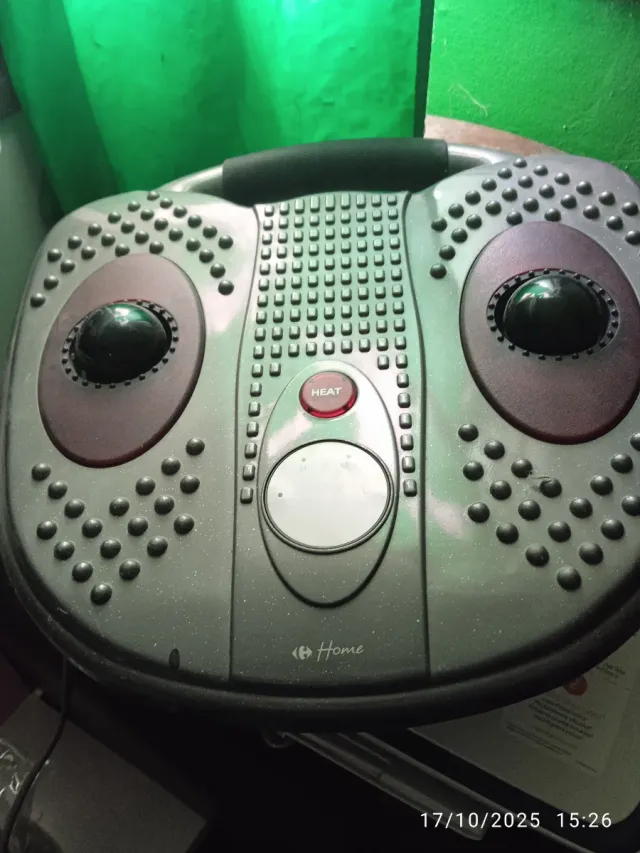 Masajeador de pies sin usar